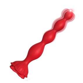 Анальний стимулятор - Rosestick Red, 9 Vibration Functions sexstyle