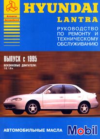Hyundai Lantra. Посібник з ремонту й експлуатації. Книга