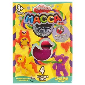 Набор креативного творчества Масса для лепки "MASTER DO" MMD-02-01, 4 цвета Вид 9