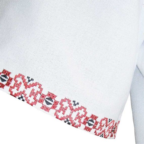 Рубашка Украинская вышиванка 563 цвет белый размер XL/XXL | Зображення 1