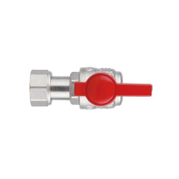 Кран кульовий Thermo Alliance Standart 1/2" ВН кутовий, PN40, з накидною гайкою TAS224W15 | Зображення 6