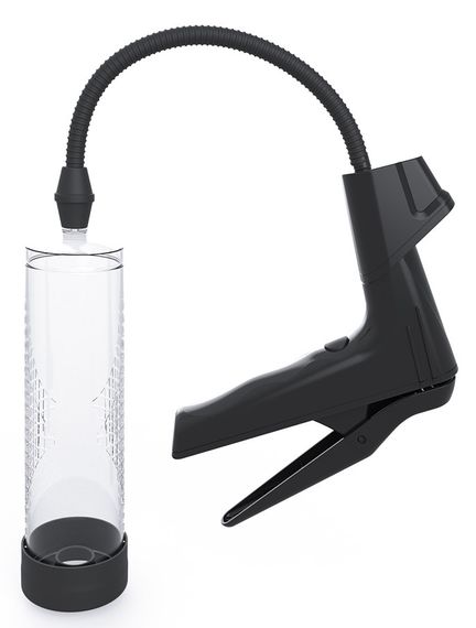 Вакуумна помпа з манометром CANWIN Men Air Gun Penis Pump - P398 Sex Aura | Зображення 1