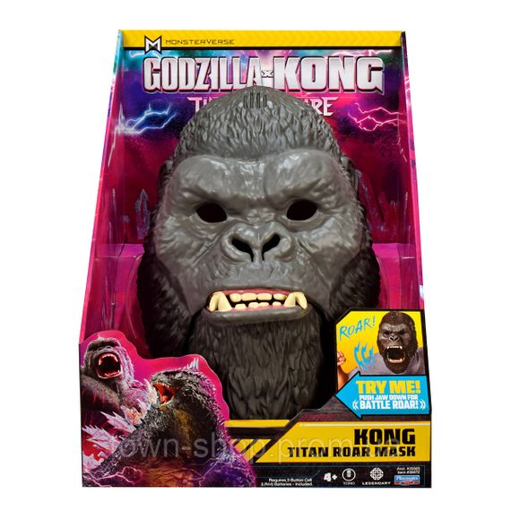 Интерактивная игрушка Godzilla vs. Kong – Маска Конга (звук) | Зображення 2