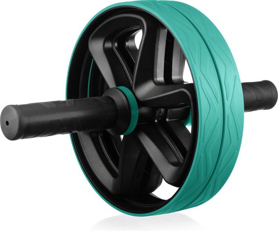 Ролик для пресу подвійний Gymtek блакитний | Зображення 7