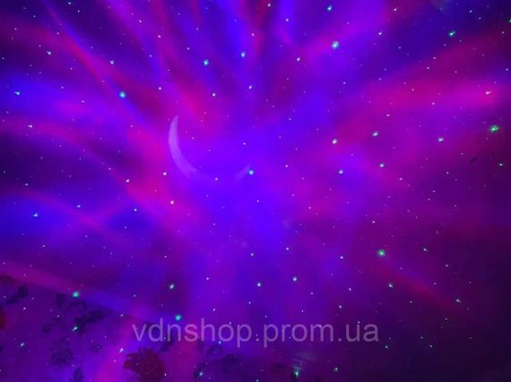 Astronaut Проектор галактики лазерний Астронавт-космонавт, зоряне небо на стелі з пультом Білий | Зображення 5