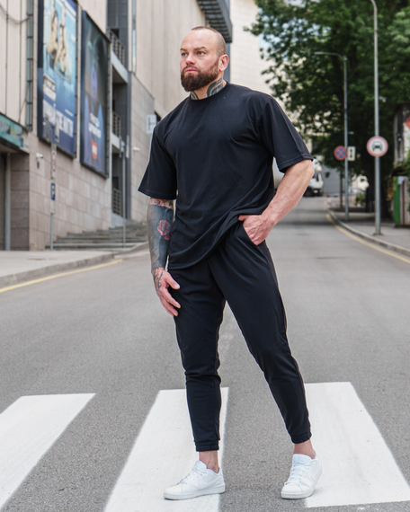 Комплект Марсель оверсайз чёрный S M | Зображення 5