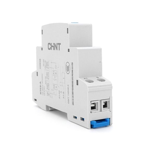 Реле часу CHINT NTE8A480S, на DIN-рейку, затримка відключення-48с-480с, Ue/le: AC-15 240В/0,75А, -5°С~+40°С, 93х66,5х18,5 мм | Зображення 2