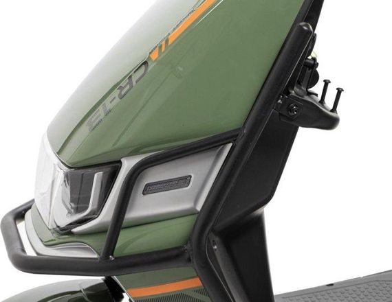 Электроскутер Crosser CR-13 LFP 2000W 76.8V 30Ah, LiFePO4, до 75 км, 65 км/ч, съемный аккумулятор Зелений | Зображення 7