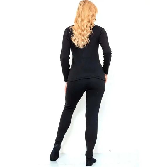 Жіноча зимова термобілизна Джемпер+Лосини XL, Чорний XPRO (23457613004_422) | Зображення 5