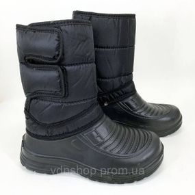 Гумові утеплені чоботи чоловічі короткі, Практичне взуття для чоловіків, Утеплені чоботи осінь зима YG-37