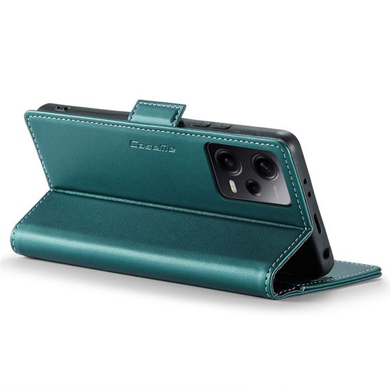 Кожаный чехол-книжка Retro Case для Xiaomi Redmi Note 12 Pro 5G / Poco X5 Pro цвет Зелёный | Зображення 2