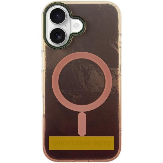 Чохол TPU Shiny Mountain (MagFit) для Apple iPhone 17 (6.3") Chocolate | Зображення 1