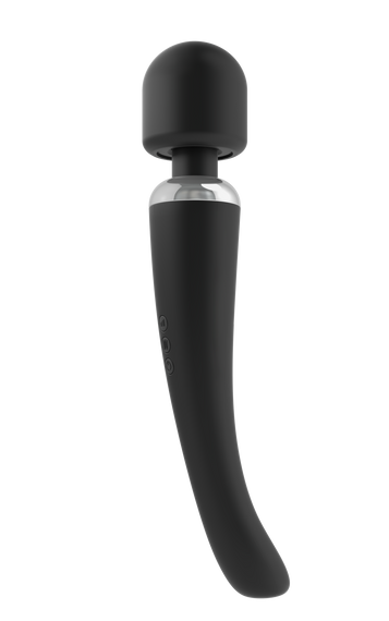 Потужний вібромасажер Dorcel Megawand Black перезаряджуваний, 160 режимів | Зображення 1