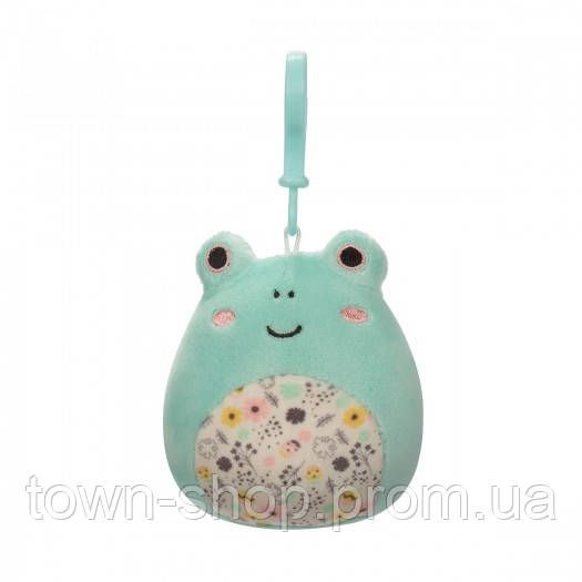 Мягкая игрушка на клипсе Squishmallows - Лягушка Фрид (9 cm)