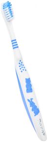 Дитяча зубна щітка paro® children toothbrush JUNIOR, блакитна