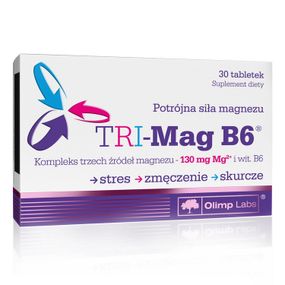 Магній та Вітамін В6 Olimp TRI-Mag B6 30 caps