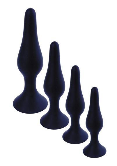 Анальна пробка - Silicone Black Plug XL | Зображення 3