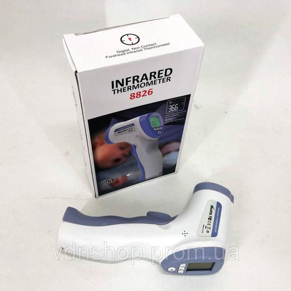 Детские термометры цифровые DT-8826, Бесконтактный термометр точный, Градусник универсальный FD-86 | Зображення 5