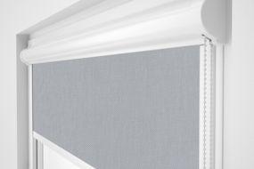 Рулонная штора Rolets Мадрид 2-863-550 55x170 см закрытого типа Серая