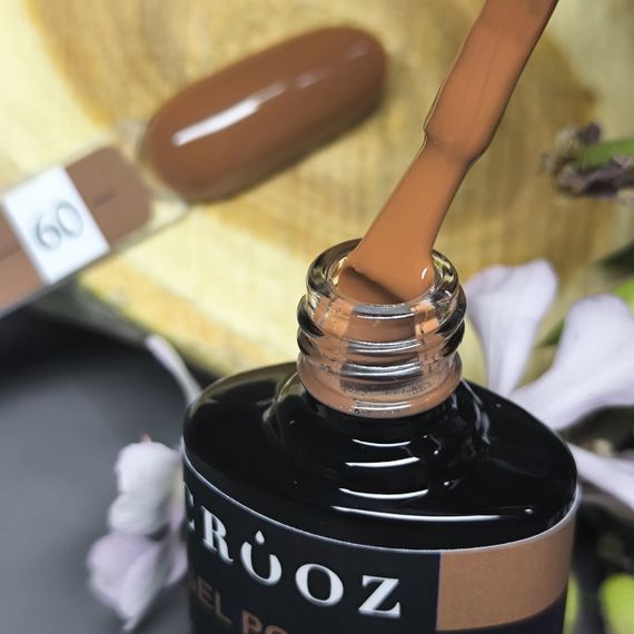 Гель-лак Crooz 60 (теплий коричневий) 8мл