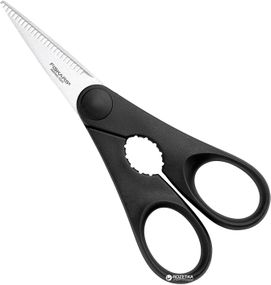 Ножницы кухонные Fiskars Essential с открывашкой для бутылок (1023820)