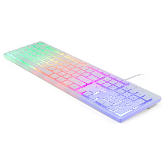 Клавіатура Vinga KB410 White | Зображення 7