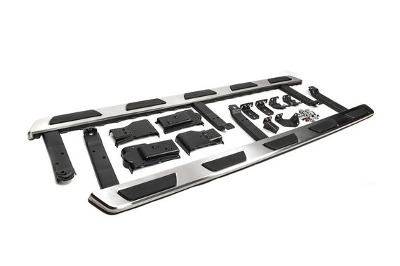 Бокові пороги OEM (2 шт., Алюміній) для Ауди Q7 2005-2015 рр | Зображення 7