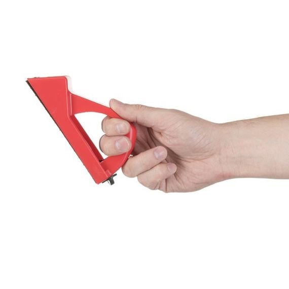 Цикля по гіпсокартону, 140 мм, гартована сталь INTERTOOL HT-3601 | Зображення 3