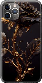Чехол на iPhone 11 Pro Max Роза 3 "5552u-1723-17620"