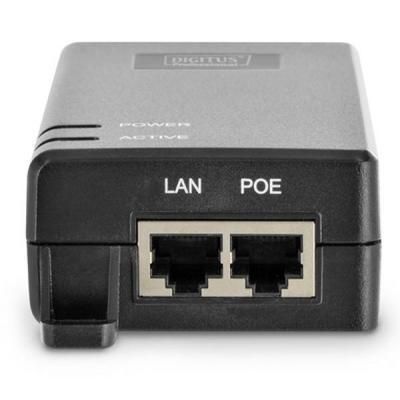 Адаптер PoE Digitus PoE+ 802.3at, 10/100/1000 Mbps, Output max. 48V, 30W (DN-95103-2) | Зображення 3