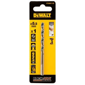Свердло по металу 5,5мм Black & Gold DeWALT DT20521