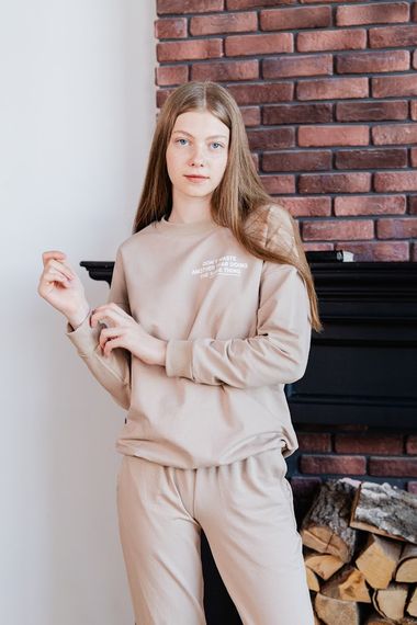 Костюм для дівчинки (підлітковий) Носи своє 170 Бежевий (p-13944-156150) | Зображення 9