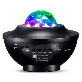 Проектор-ночник Bluetooth/USB колонкой и пультом управления Sky Light (SL-43999)