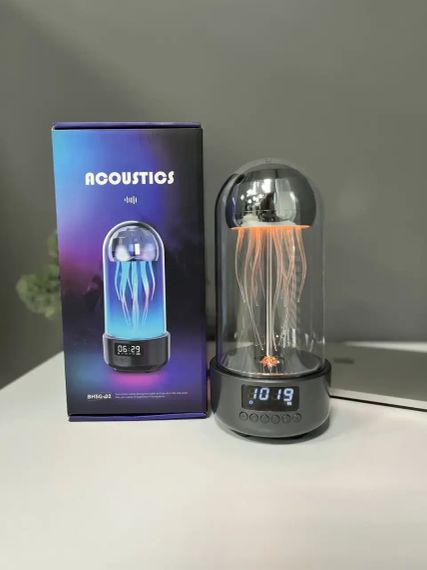 Портативна колонка Bluetooth Медуза із функцією нічника A-Plus на 7 режимів світла, об'ємний звук 360° | Зображення 3