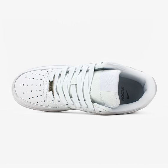 Кросівки демісезонні Nike Air Force матеріал шкіра колір білий | Зображення 3