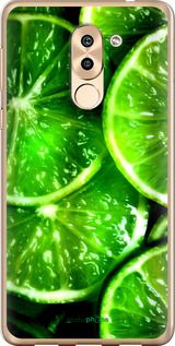 Чохол на Huawei Honor 6X Зелені часточки лимона "852t-460-2448"