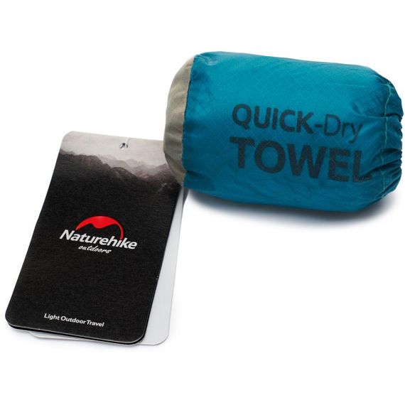 Рушник Naturehike MJ01 Ultralight NH19Y001-J, 80 см х 40 см, смарагдовий | Зображення 3