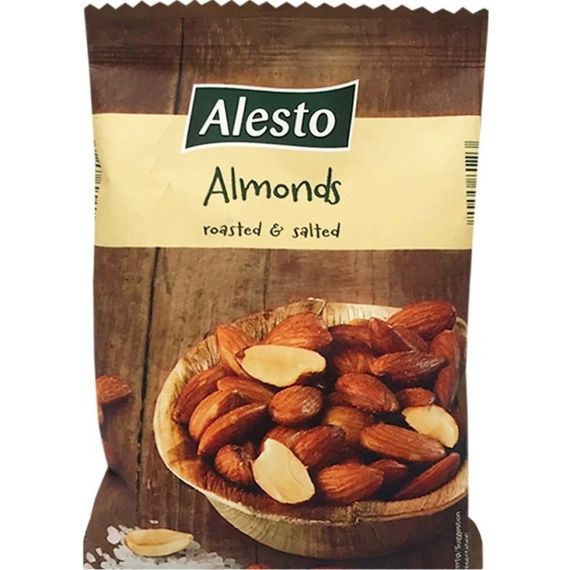 Мигдаль смажений з сіллю Alesto Almonds Roasted & Salted (150 г) Німеччина