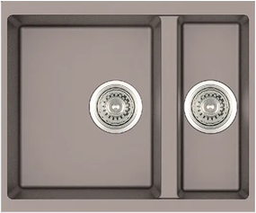 Кухонна мийка Fabiano Quadro 56x46x15 Beton 8221.301.0650