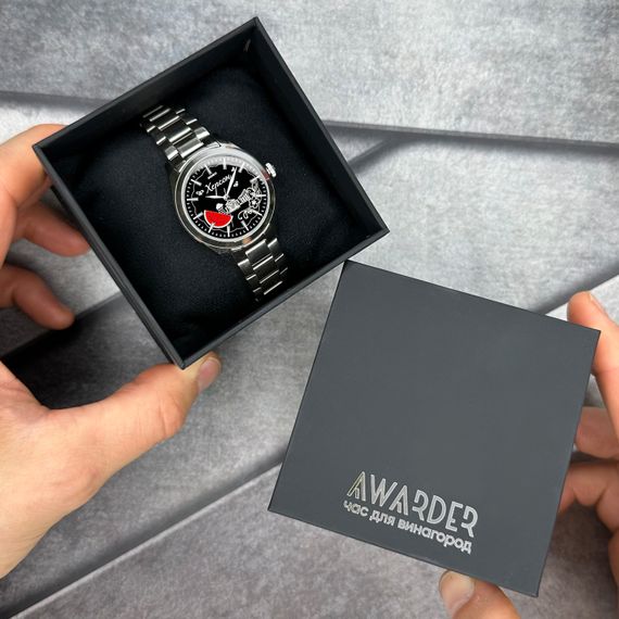 Жіночий годинник Awarder 035 Херсон I Silver-Black | Зображення 4