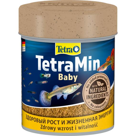 Корм TetraMin Baby для малька порошок 66мл