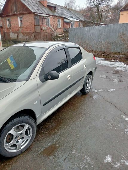 Накладки на ручки (нерж) 2 шт, Carmos - Турецкая сталь для Peugeot 206 | Зображення 2