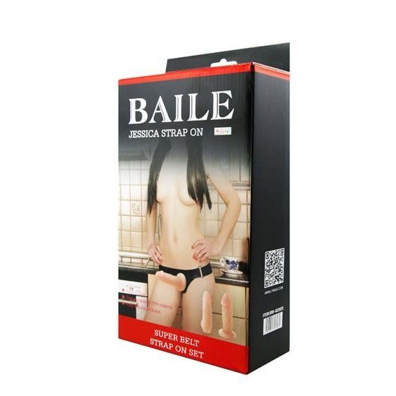 Страпон - Baile Jessica Strap On, 10.5 см | Зображення 1