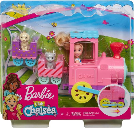 Ігровий набір Челсі та поїзд Barbie | Зображення 3