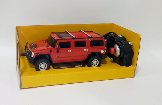 Машина на радіокеруванні на батарейках 27020 АВТОПРОМ 1:24 RC Hummer H2 (6913060512588) Червоний