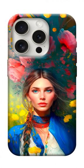 Чохол з картинкою Lady style 2 для Apple iPhone 16 Pro (6.3")