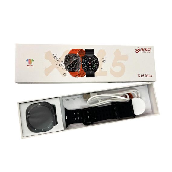 Смартгодинник W&O X15 Max Amoled+IP67 Black | Зображення 6