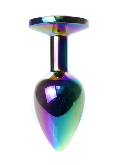 Анальна пробка - Jewellery Multicolour Plug Clear | Зображення 5