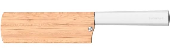 Ніж кухонний Butterfork Nakiri AR-RPM9 ABS Light Grey | Зображення 1