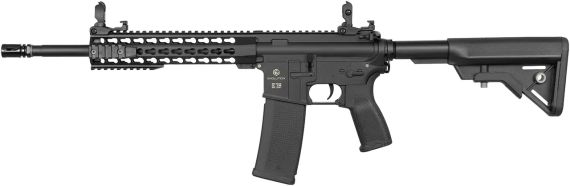 Страйкбольна гвинтівка Evolution Recon Superlite 14.5 Carbontech AEG 6 мм Black | Зображення 1